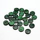 Окрашенные плоские круглые кокосовые подвески&nbsp;COCO-N001-02-12mm-2