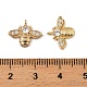 Латунные микро проложить кубического циркония подвески KK-K374-18G-3