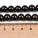 Круглые бусины пряди гранат природный&nbsp;X-G-D751-8mm-5
