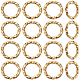 100 шт. латунные открытые кольца для прыжков KK-CN0002-53-1