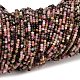Натуральный турмалин бисер нитей&nbsp;G-RM250101-O16-2