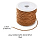 20м вощеных хлопковых шнуров&nbsp;YC-YW0001-05-290-4