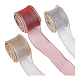 3 шт. двухцветная нейлоновая сетчатая лента для изготовления бантов ORIB-PH0001-01-7