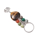 Брелок из натурального и синтетического камня KEYC-JKC01155-5