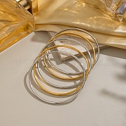 5 шт. браслетов в винтажном стиле из нержавеющей стали 304 для женщин TU6606-4