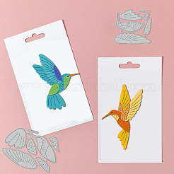 Углеродистая сталь разрезает трафареты DIY-WH0309-1247