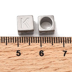 Европейские бусины из нержавеющей стали 304 STAS-D382-02K-P