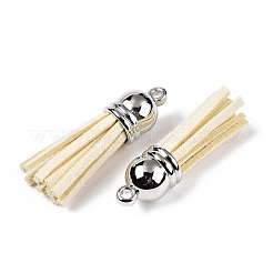 Искусственные замши кисточкой подвесные украшения FIND-T002-A06