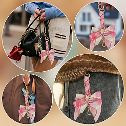 2 шт. полиэстеровые цепочки-банты для сумок PURS-ME0001-01A