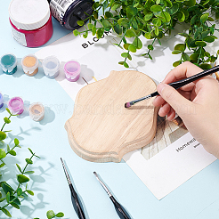 Аппликация из натурального дерева резная накладка&nbsp;WOOD-WH0029-16A