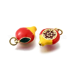 Латунные микро проложить кубического циркония подвески KK-Z104-04G