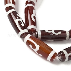 Нити бусин дзи в форме риса в тибетском стиле G-A269-A12-01