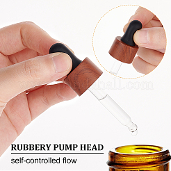 Прямые стеклянные глазные капельницы MRMJ-WH0075-60B-02