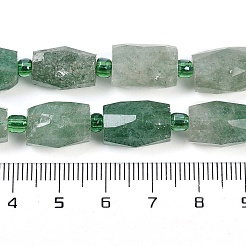 Природный зеленый бисер пряди клубники кварца G-G182-D02-01