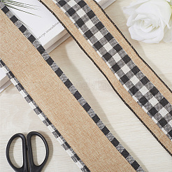 2 рулон 2-х цветной искусственной мешковины DIY-CY0001-75