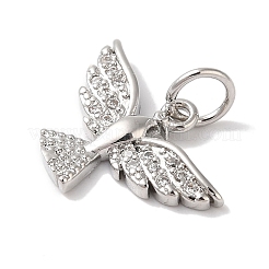 Подвески из латуни и кубического циркония&nbsp;KK-L216-052P