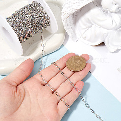 10 м латунные цепочки из скрепок CHC-SP0001-02P