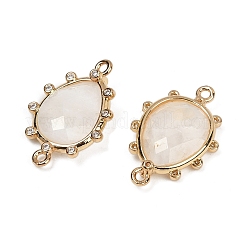 Подвески с граненым соединителем из натурального лунного камня&nbsp;G-K347-07G-03