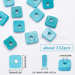 2 прядь натурального Говлит бисер прядь&nbsp;TURQ-SC0001-09