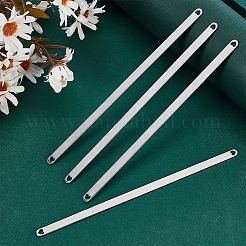 4 шт. браслеты-манжеты из нержавеющей стали DIY-UN0007-35P