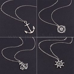 Тибетский серебряный якорь и шлемы для шлема&nbsp;TIBEP-PH0004-15AS