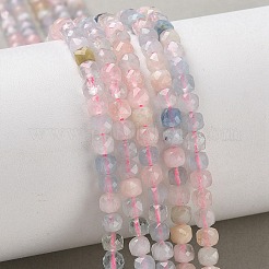 Природные морганит нитей бисера G-F619-43-01