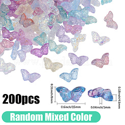 200 шт. Прозрачные стеклянные бусины GLAA-PA0001-14