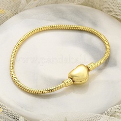 Латунь микро проложить кубического циркония браслеты ссылку&nbsp;LS-BJEW-S158-17G