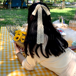 2 рулон 2-х видов хлопчатобумажной ажурной ленты WCOR-MP0001-01