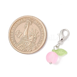 7 шт. стеклянные круглые подвесные украшения&nbsp;HJEW-JM03556-02