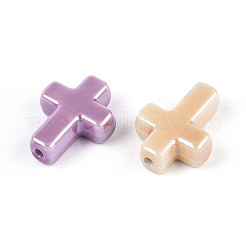 Фарфоровые бусины ручной работы&nbsp;PORC-F010-01-01