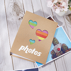 6-дюймовая бумажная обложка фотоальбома AJEW-WH0248-406B