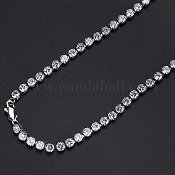 Кулон-крест из нержавеющей стали со стразами&nbsp;KD8251-1