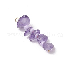 8 шт. 8 стиля подвески из бисера с драгоценными камнями PALLOY-JF03317-01