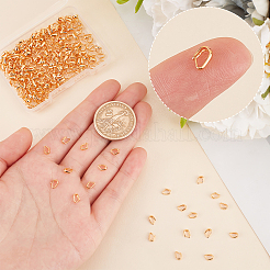 300 шт. латунные защелки на дужках KK-BBC0003-69