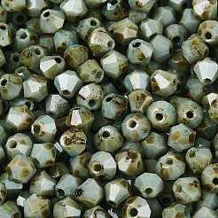 Пикассо стеклянные бусины&nbsp;SEED-N011-02G