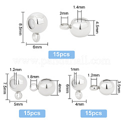 45 шт. 3 стильные латунные поручни&nbsp;KK-PH0006-15S