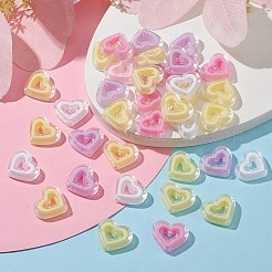 50 шт. Прозрачные акриловые бусины&nbsp;OACR-CJ0001-48