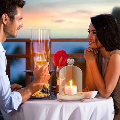 Стеклянный купол в форме сердца AJEW-WH0505-28B