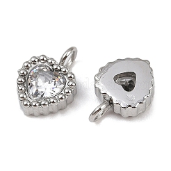 Подвески из нержавеющей стали 304 с микропаве из кубического циркония&nbsp;STAS-K302-01F-P