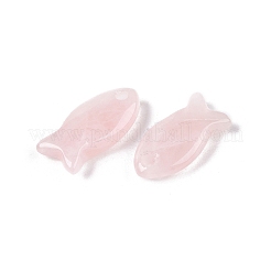 Природного розового кварца подвески G-N342-106N