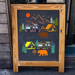 Пластиковые многоразовые шаблоны трафаретов для рисования DIY-WH0172-533