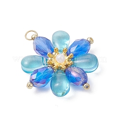 Подвески из стеклянных бусин&nbsp;PALLOY-MZ01186