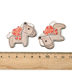 Печатные деревянные подвески&nbsp;WOOD-T033-01C