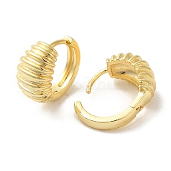 Латунь обруч серьги для женщин&nbsp;EJEW-P292-11A-G