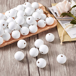 Европейские бусины из натурального дерева WOOD-TA0002-24B