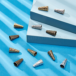 90 шт. 3-цветный конус из апетального сплава&nbsp;FIND-PH0006-56