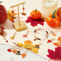 24шт 12 стиля подвеска из сплава эмали украшения HJEW-PH01903