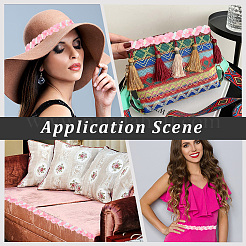 Бусины-пайетки из полиэстера&nbsp;OCOR-WH20012-13D