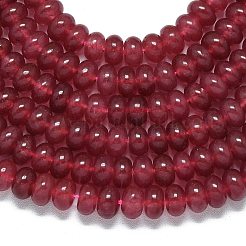 Натуральный Malaysia нефритовые бусы пряди&nbsp;G-B165-G01-5x8mm-22